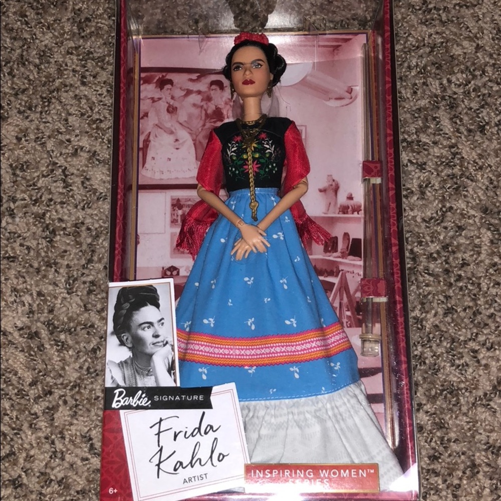 Frida Kahlo Barbie doll collectible